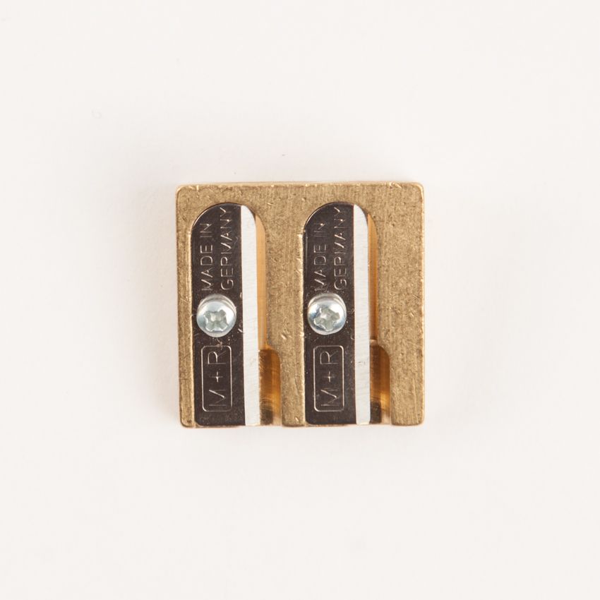 brass pencil sharpener