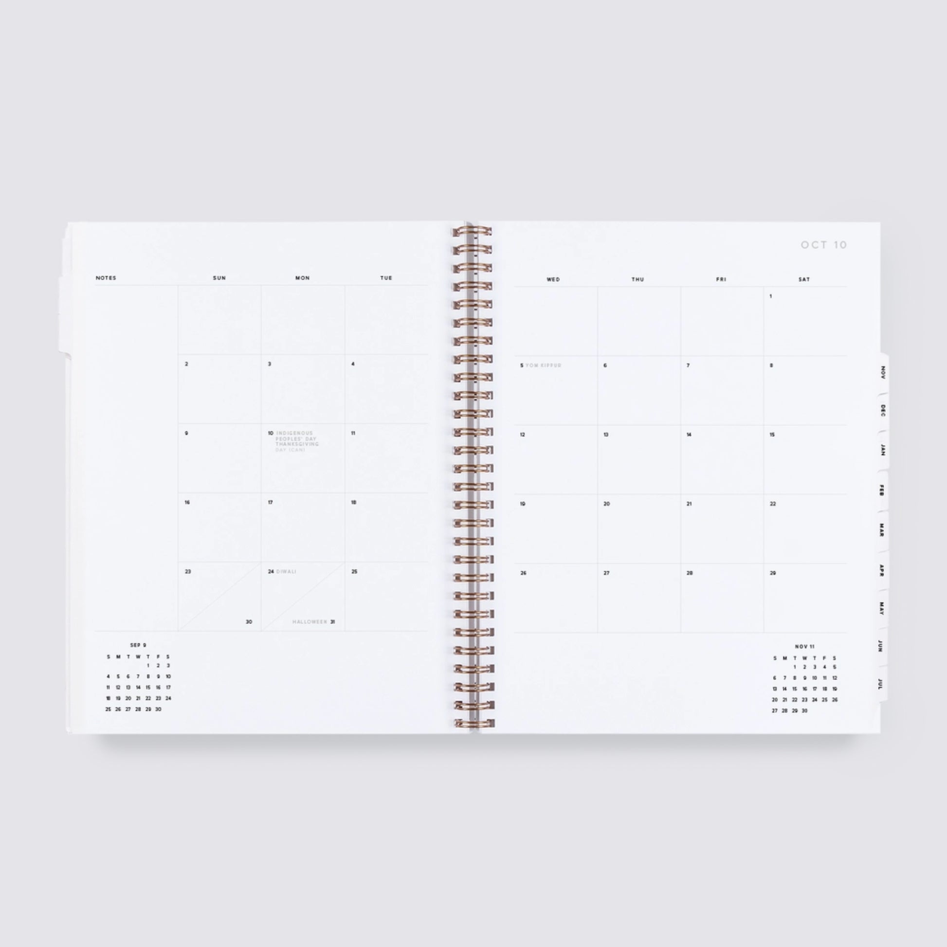 2024-2025 Academic Year Task Planner - Natural Linen