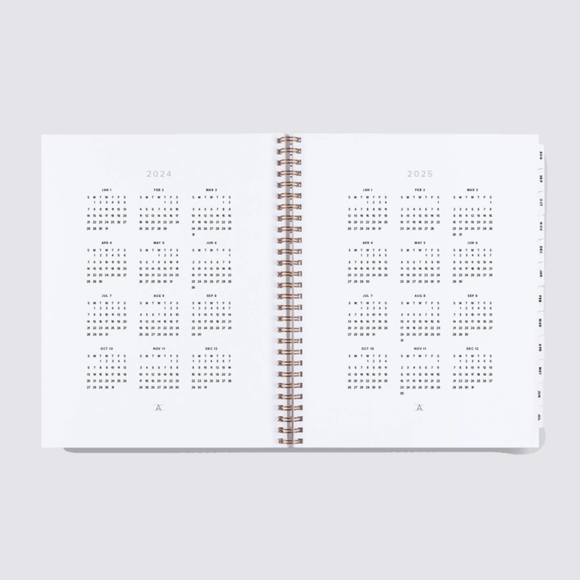 2024 - 2025 Academic Year Task Planner Blue