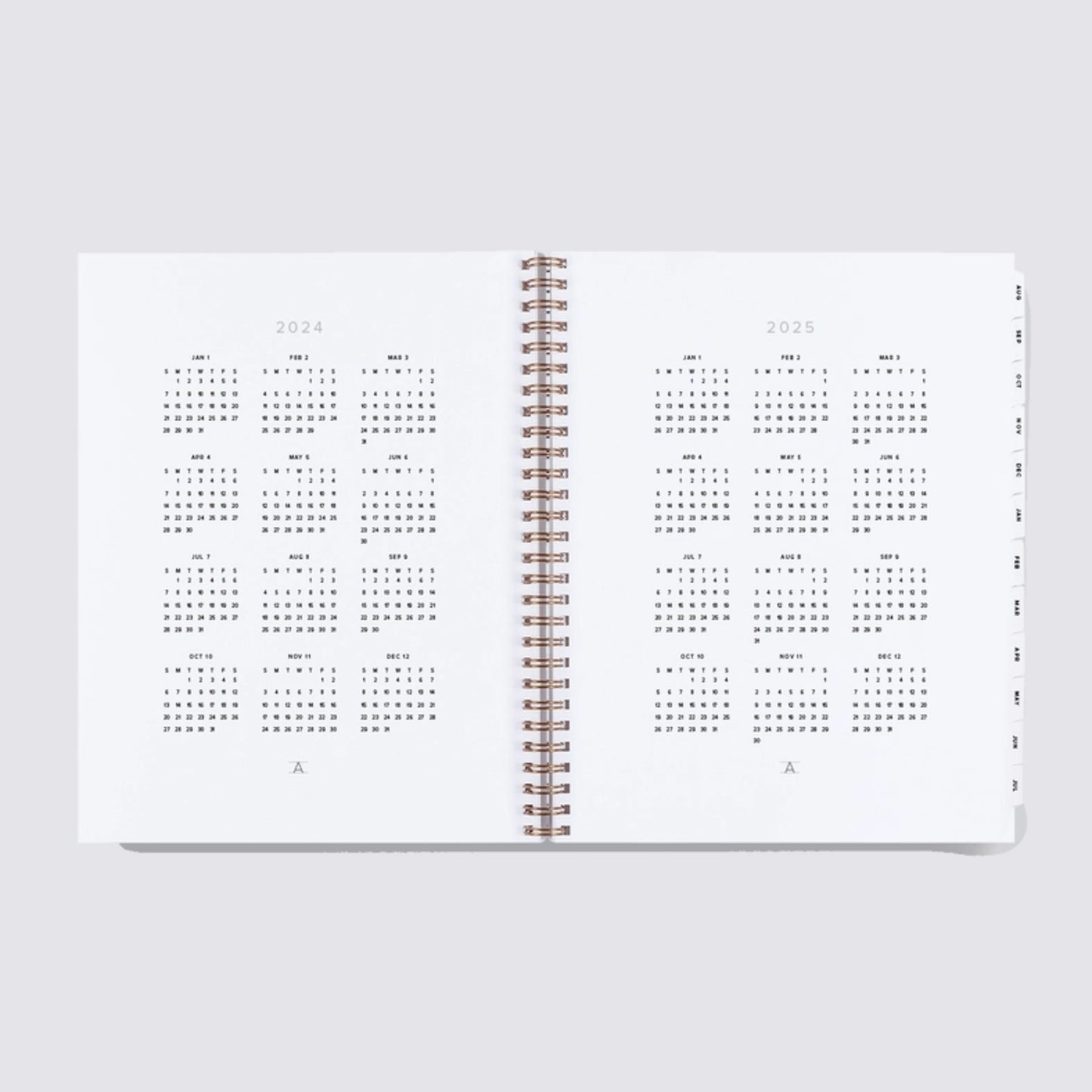 2024 - 2025 Academic Year Task Planner Blue