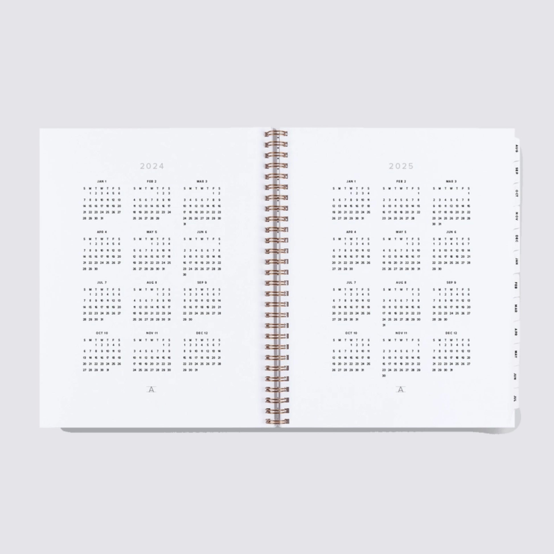 2024-2025 Academic Year Task Planner - Oxford Blue