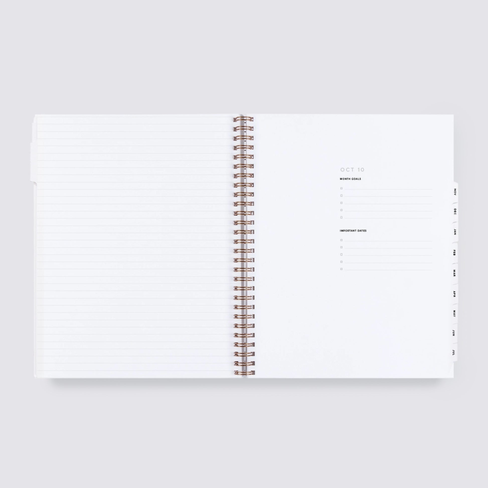 2024-2025 Academic Year Task Planner - Natural Linen