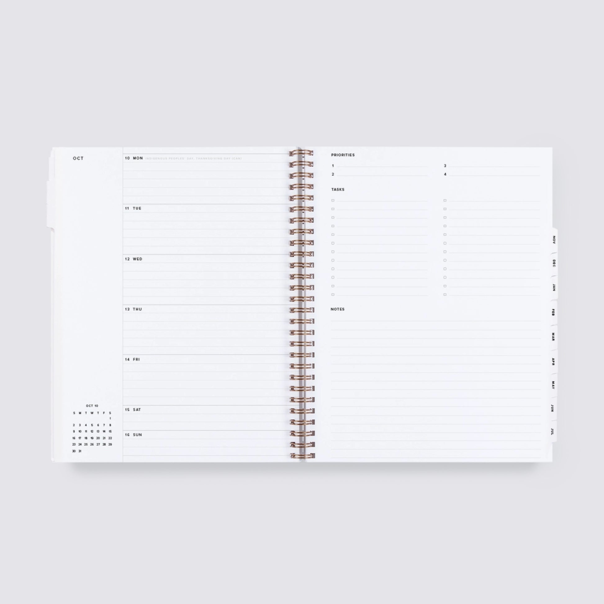 2024-2025 Academic Year Task Planner - Oxford Blue