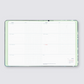 2024 Refillable Dated Diary - Burgundy