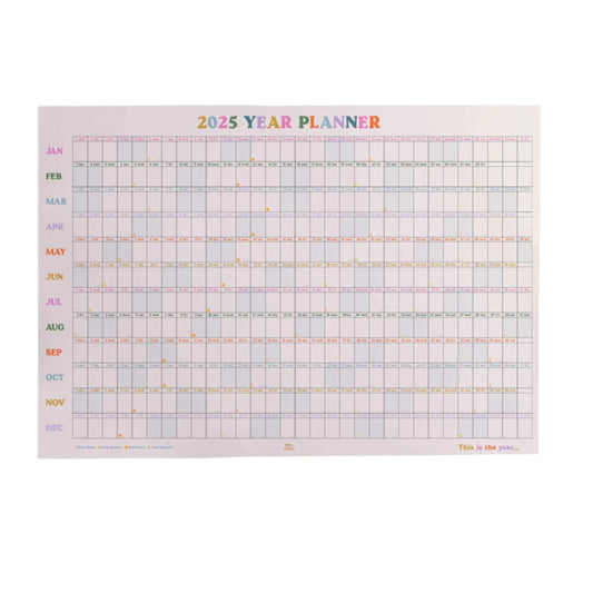 2025 Wall Planner - Landscape - This Is the Year