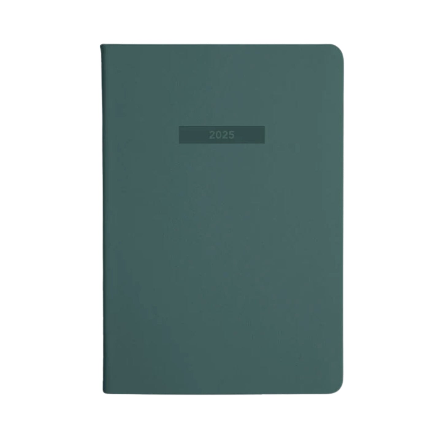 teal green 2025 weekly MiGoals diary