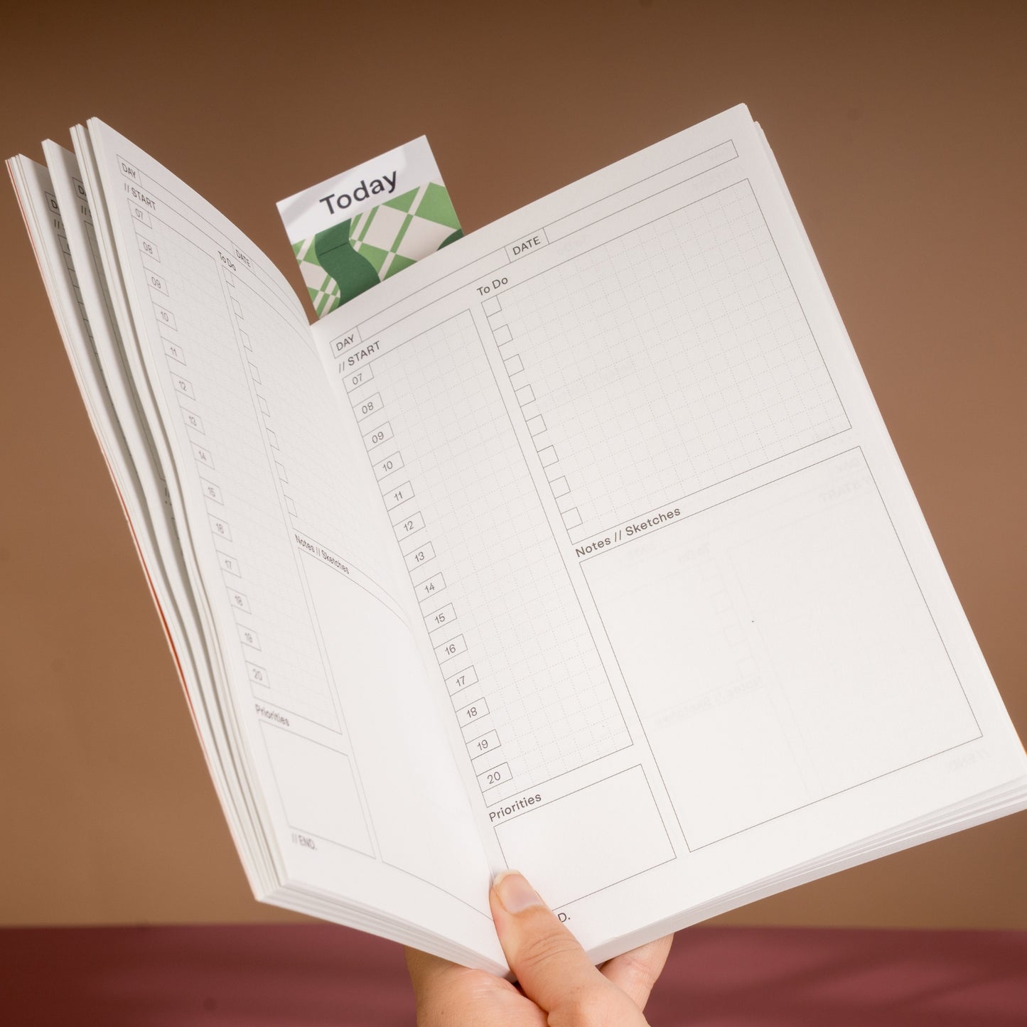 Daily Undated Planner  - Palau No. 1