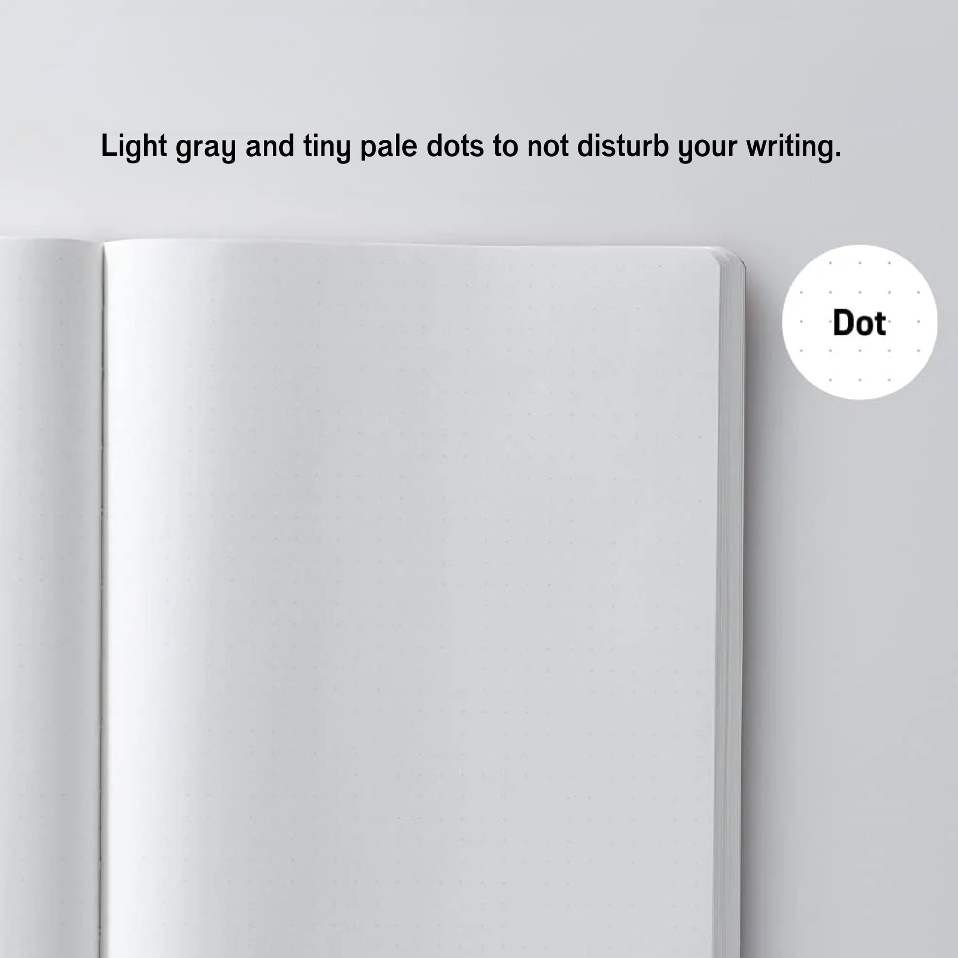365 Days Dot Grid Notebook - Yellow / A5
