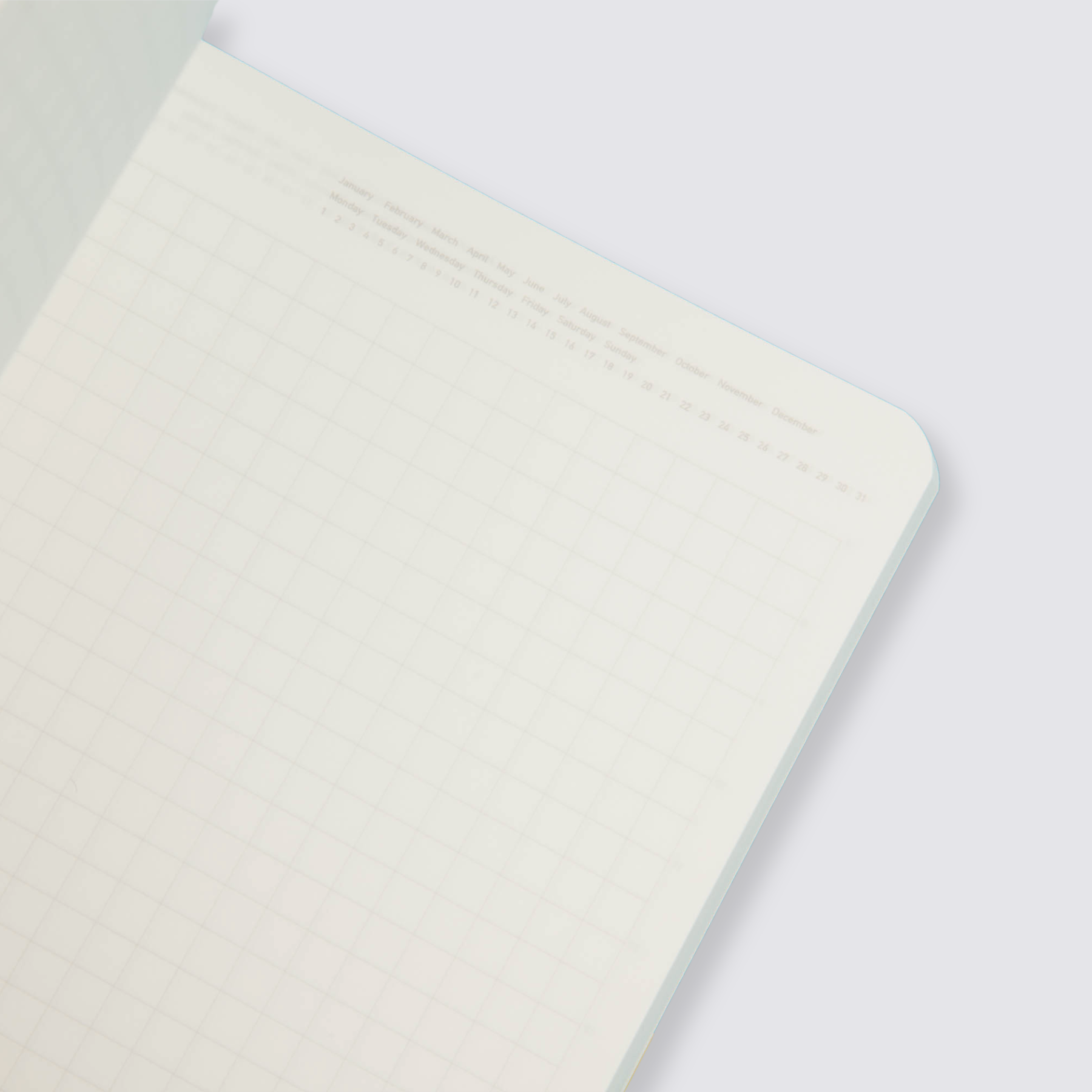 365 Days Graph Notebook - B6 / Blue