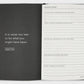 2026 Weekly Spread Diary - Black