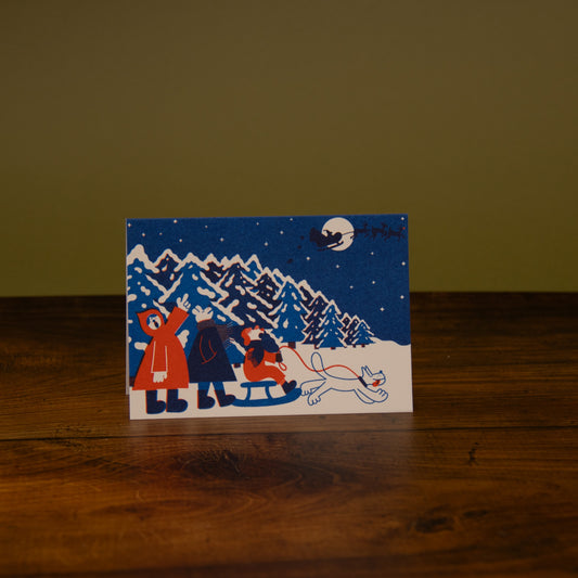 Christmas Sledging