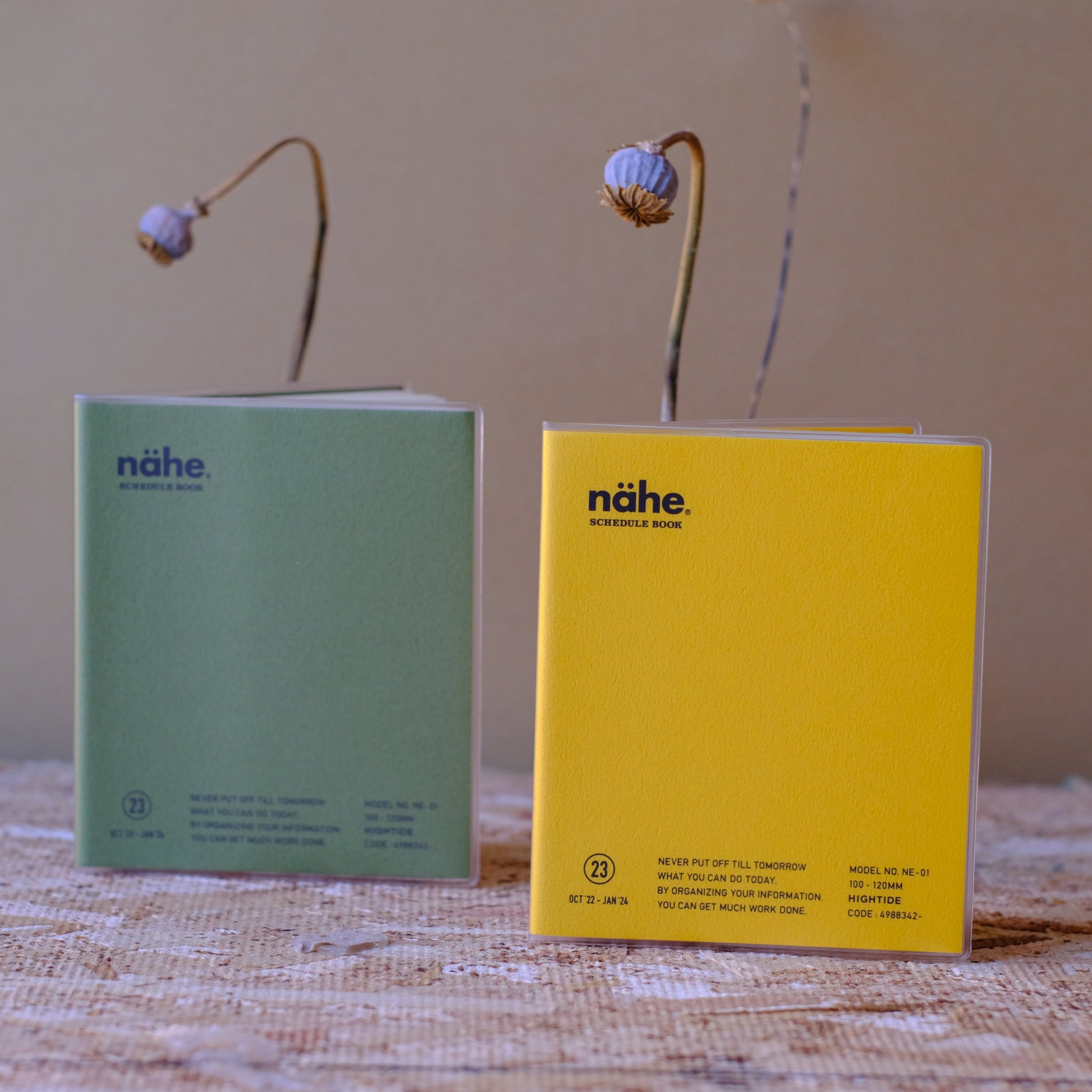 2024 Nahe Pocket Monthly Diary - Khaki