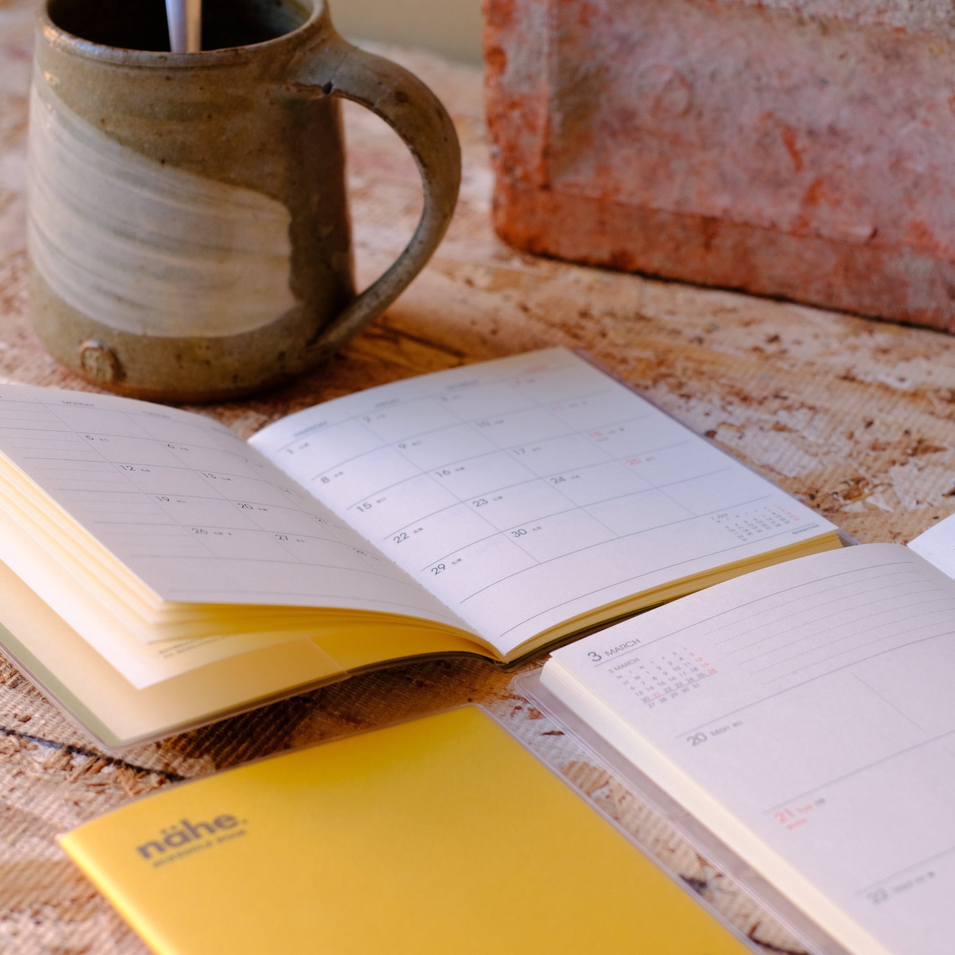2024 Nahe Pocket Monthly Diary - Blue