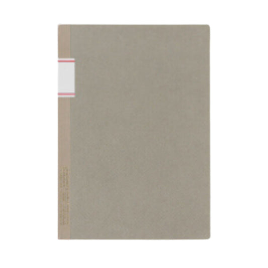 Vintage Notebook Ruled - Grey