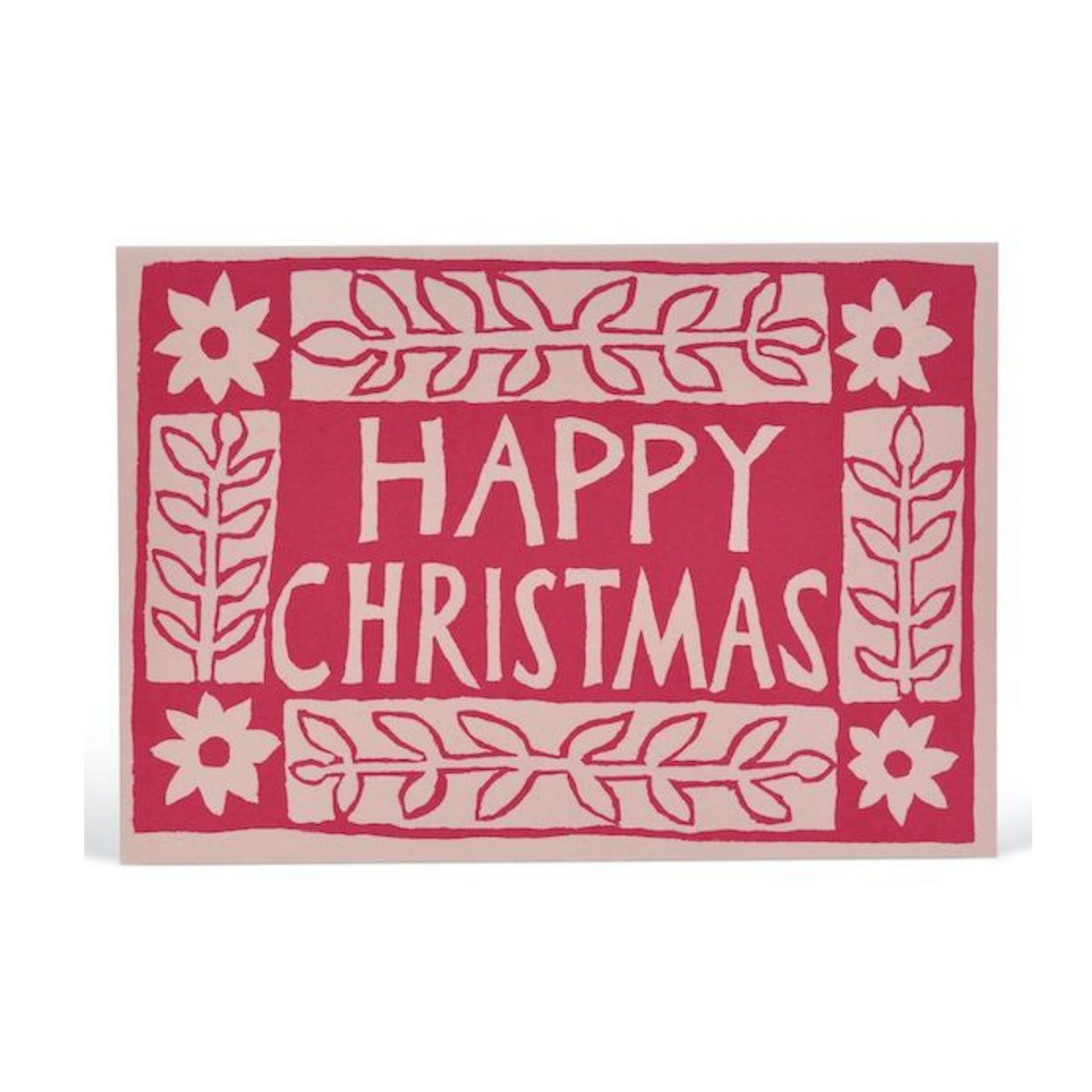 Christmas Starflower Border Cards - Set of 10