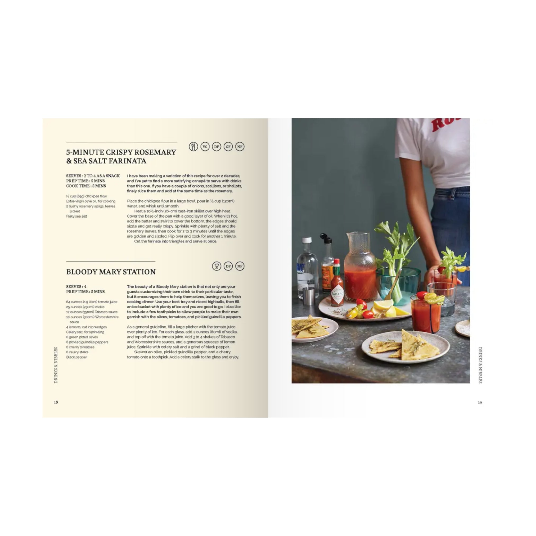 Last Minute Dinner Party Book Menu