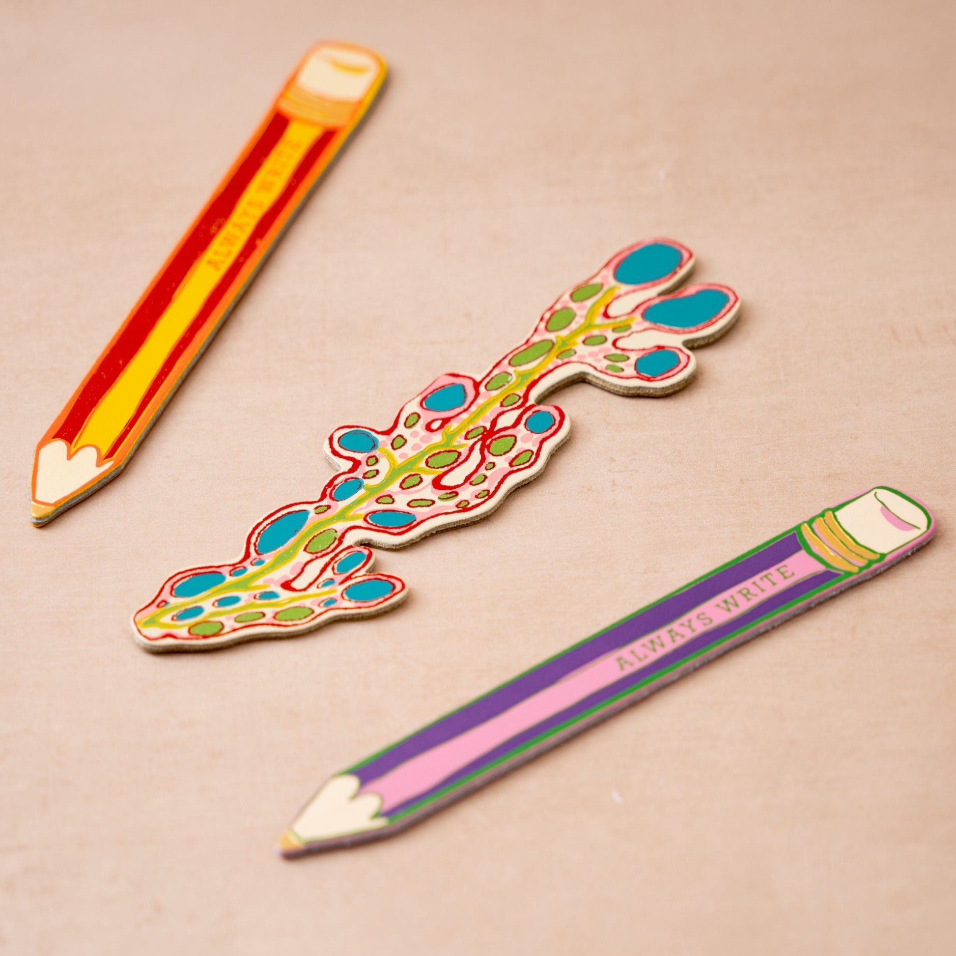 Always Write Bookmark - Yellow