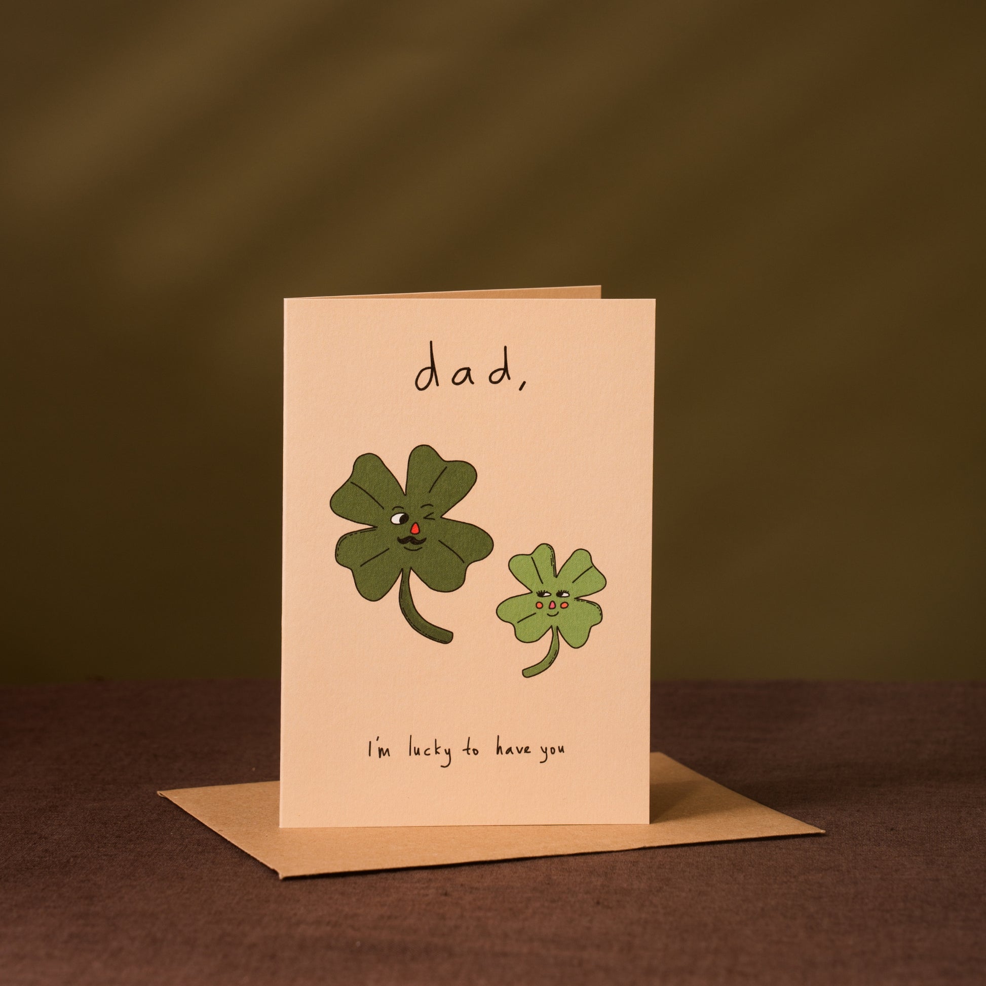 Lucky Clover Card
