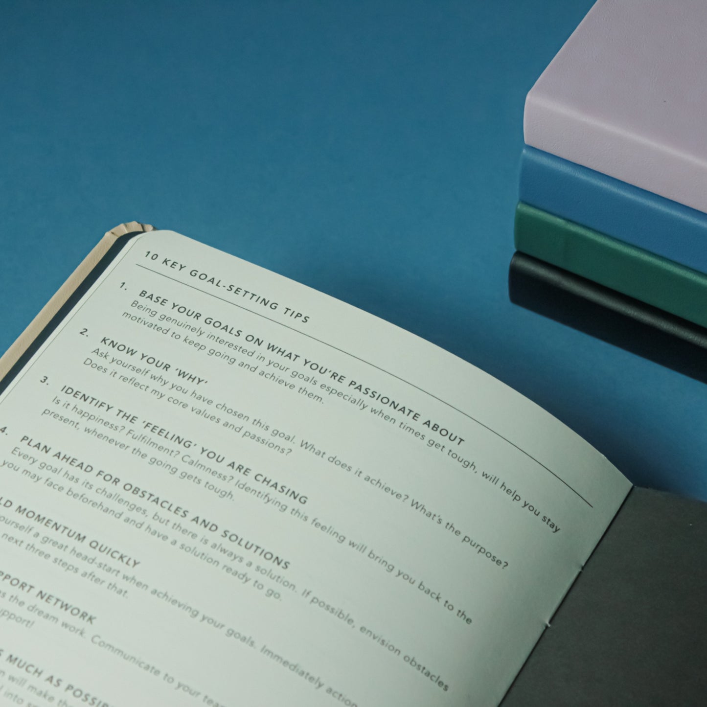 2025 Weekly Spread Diary - Teal