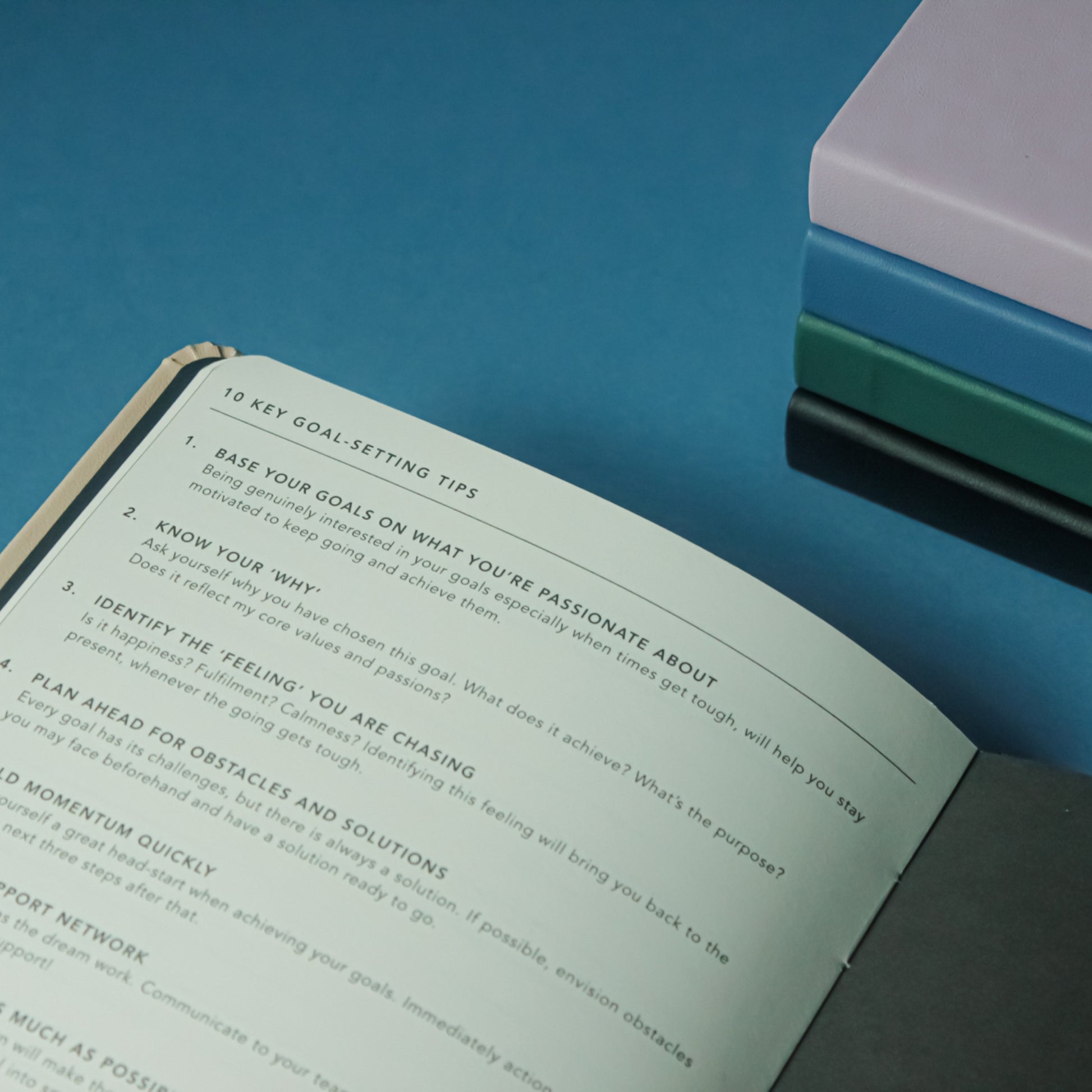 2025 Weekly Spread Diary - Teal