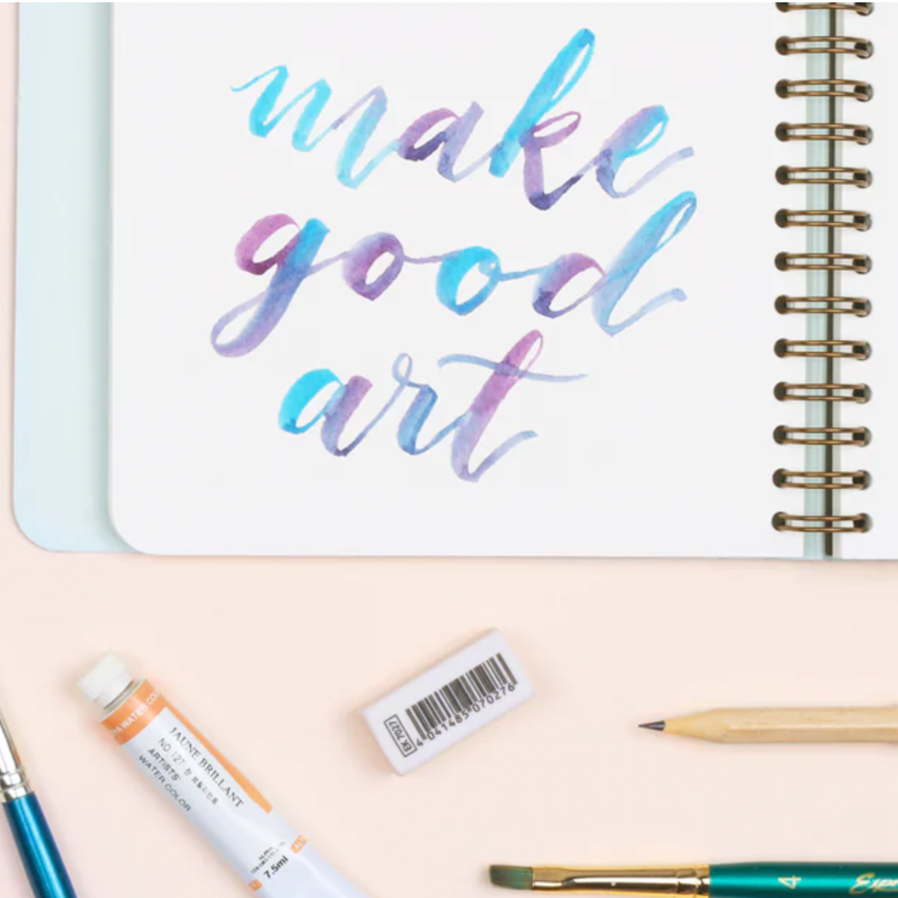 Refillable Wirebound Sketchbook - Jade