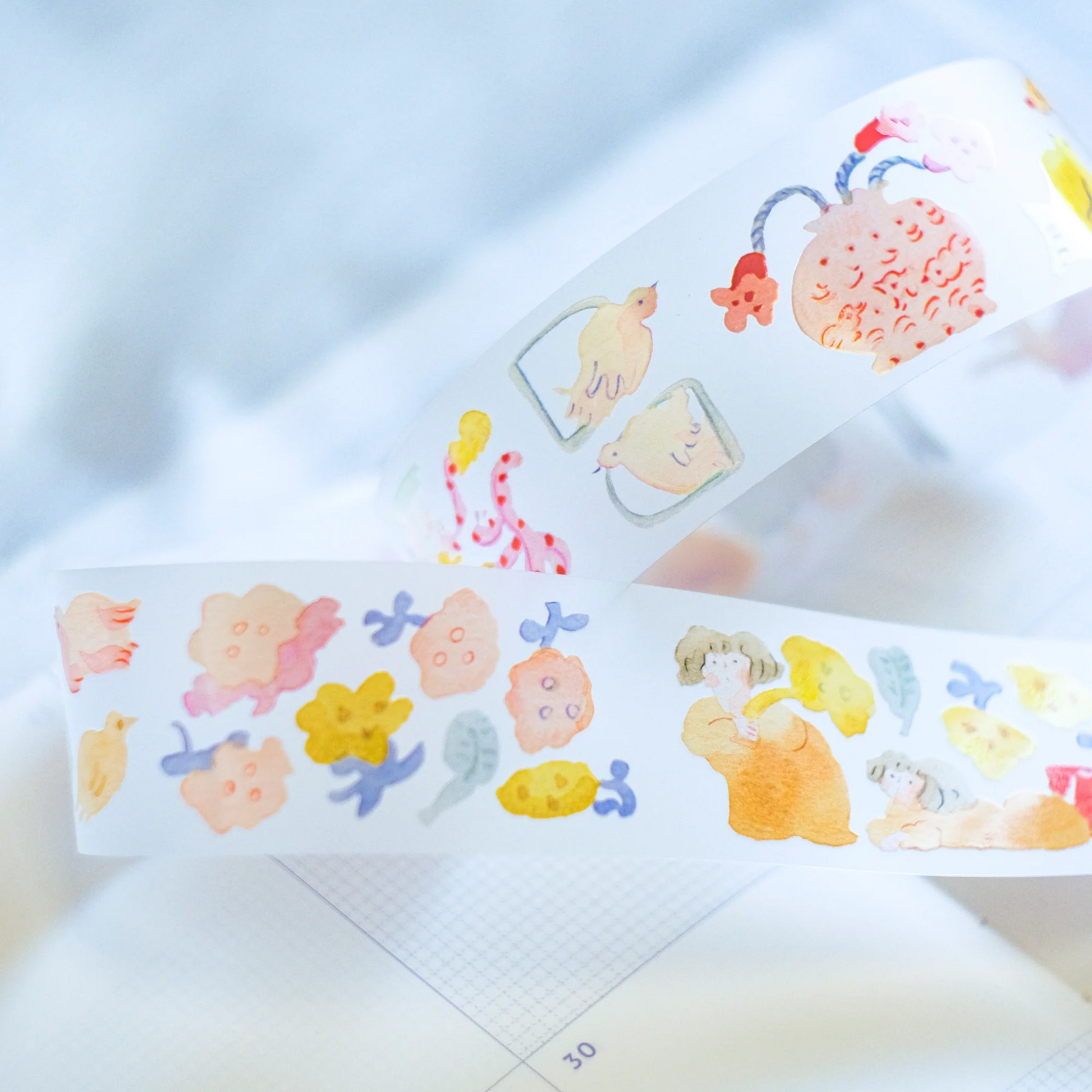 Clear Decorative Tape - Indulgence