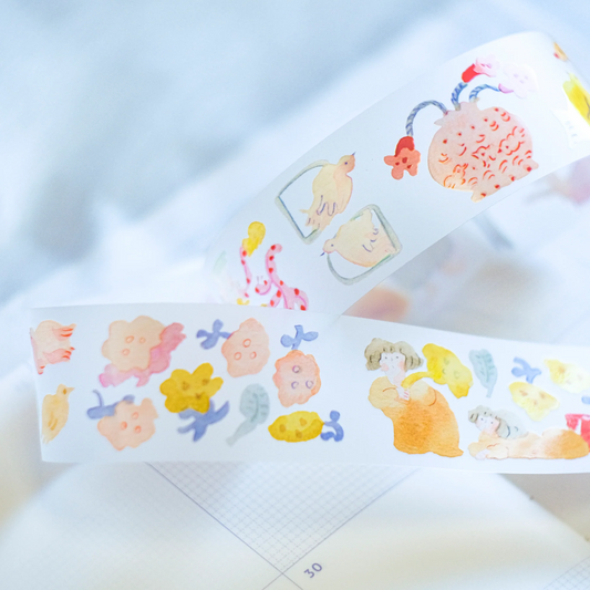 Clear Decorative Tape - Indulgence