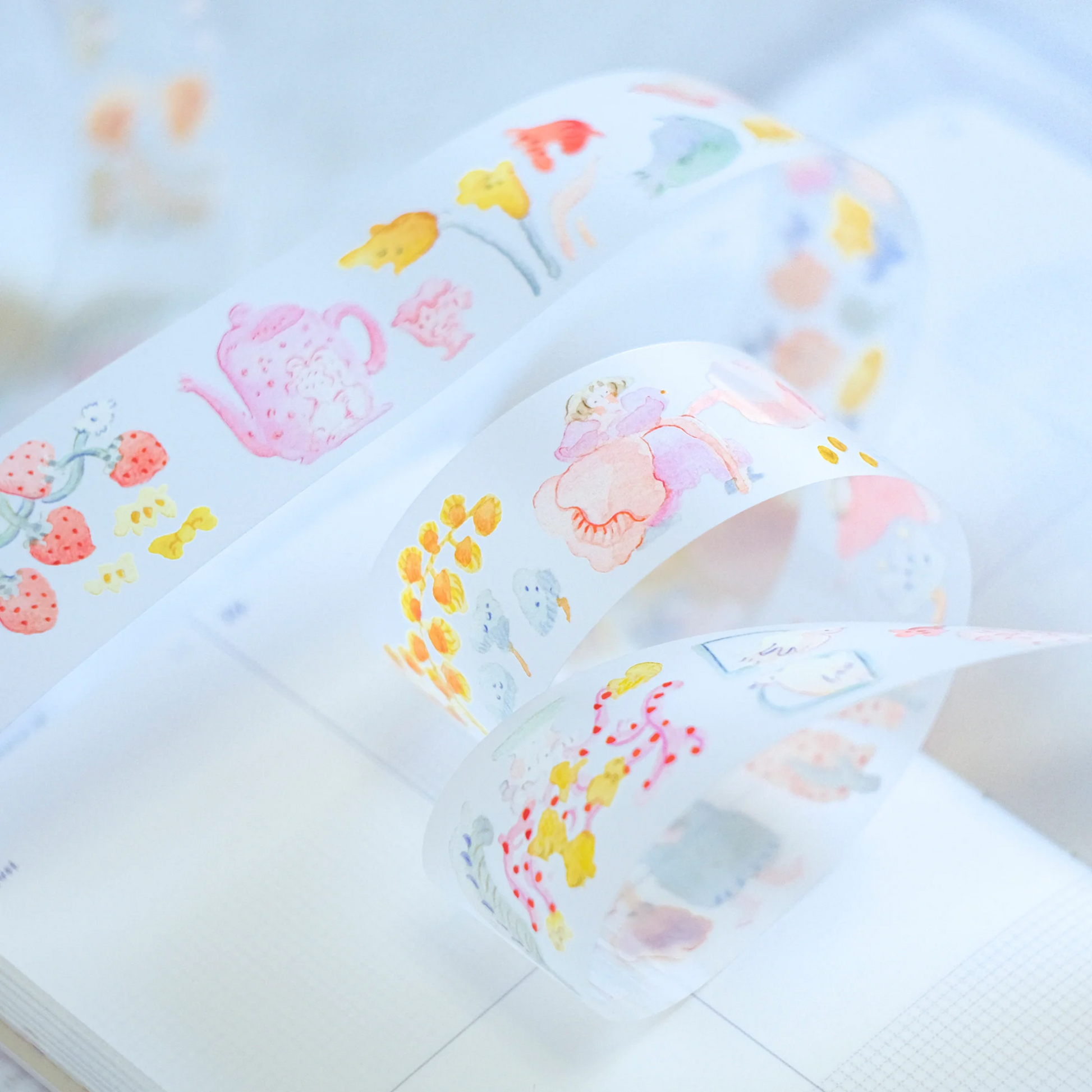 Clear Decorative Tape - Indulgence