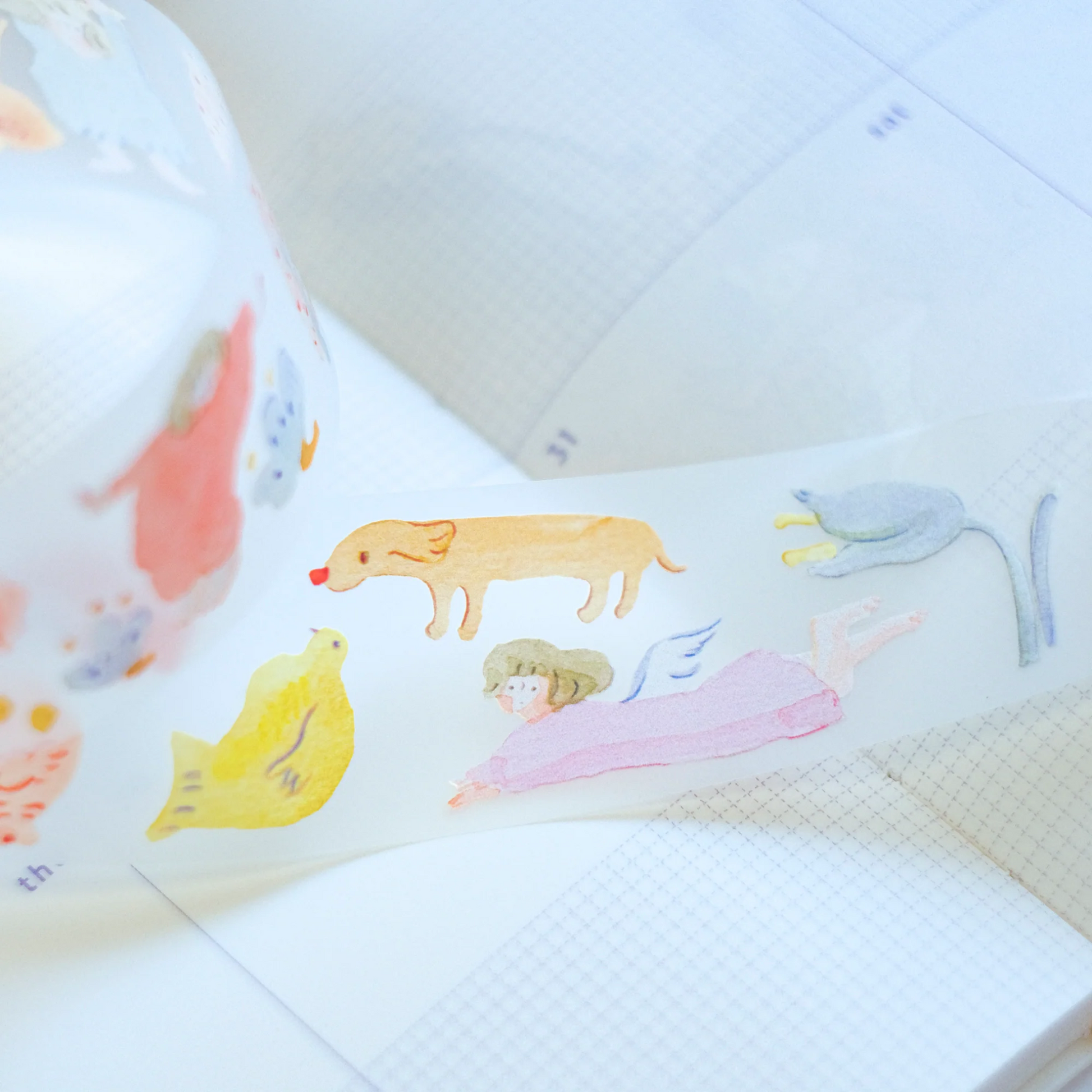 Clear Decorative Tape - Indulgence