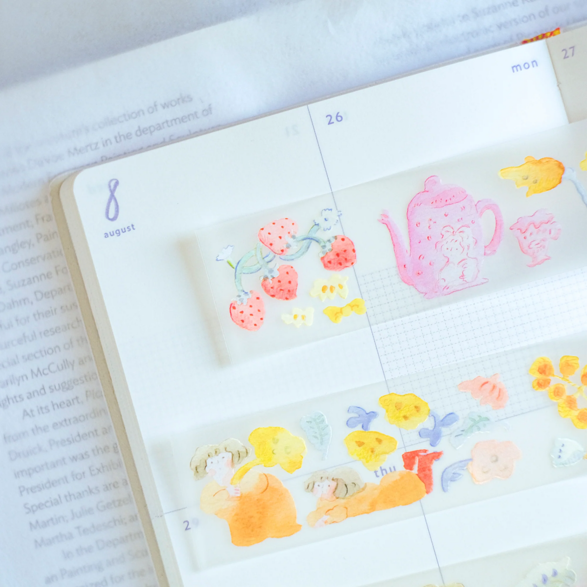 Clear Decorative Tape - Indulgence