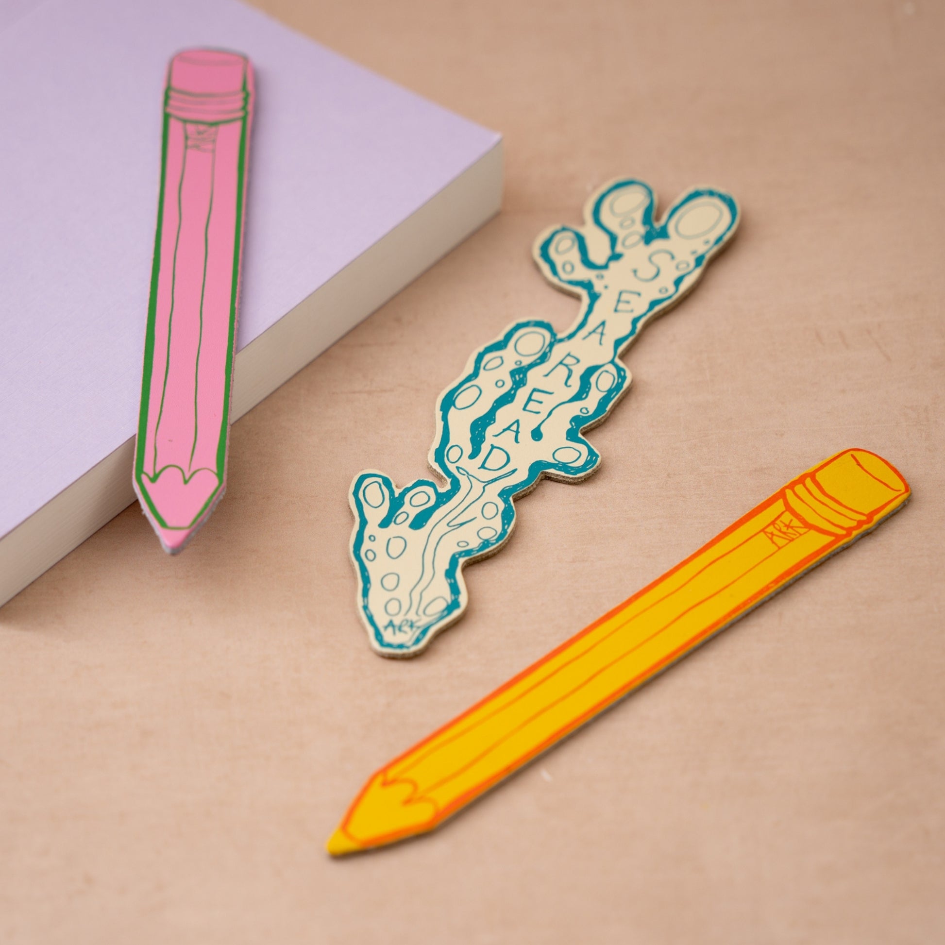 Always Write Bookmark - Yellow