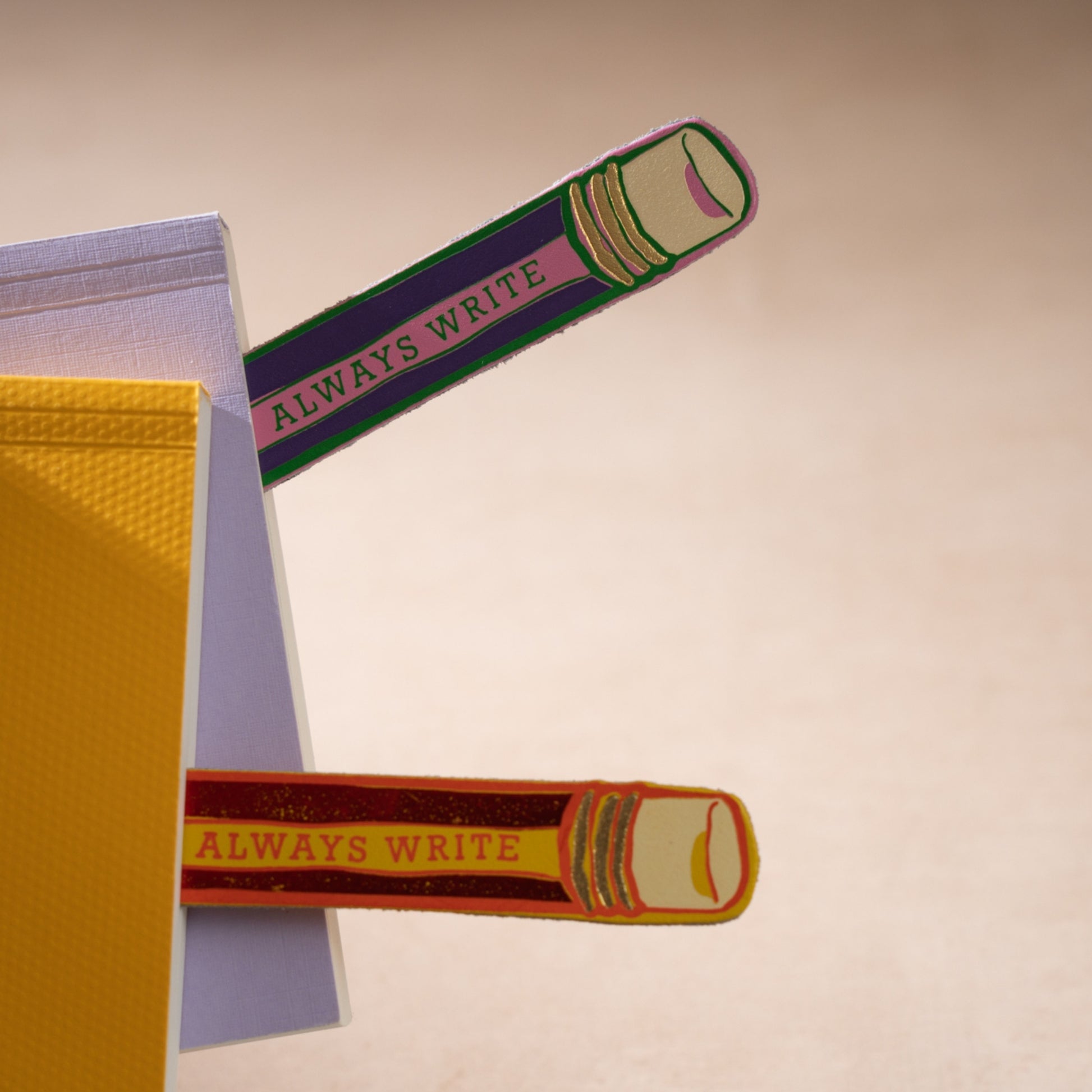 Always Write Bookmark - Yellow