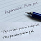 Primo Pen Set with Refills / Ballpoint - Sky