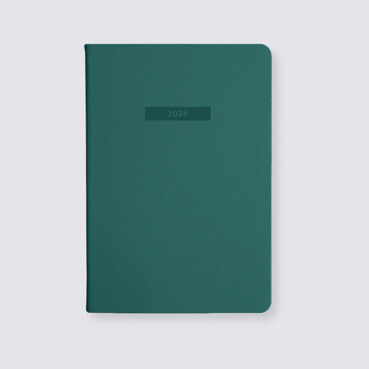 2024 A5 Weekly Notes Diary - Teal