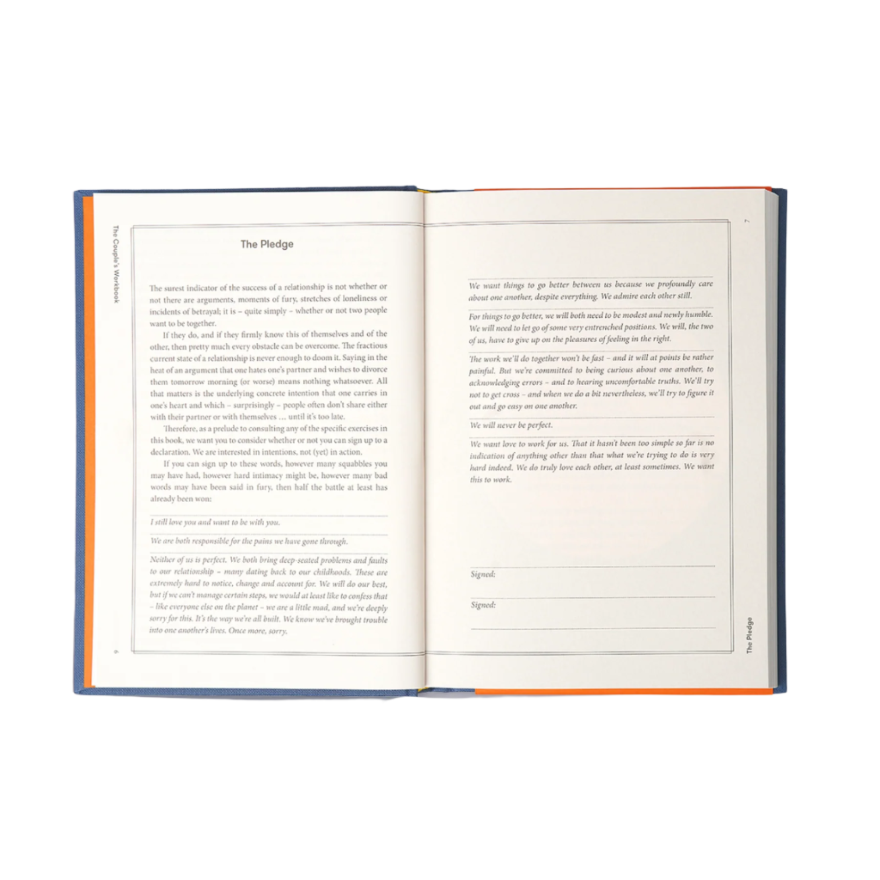 Couples workbook