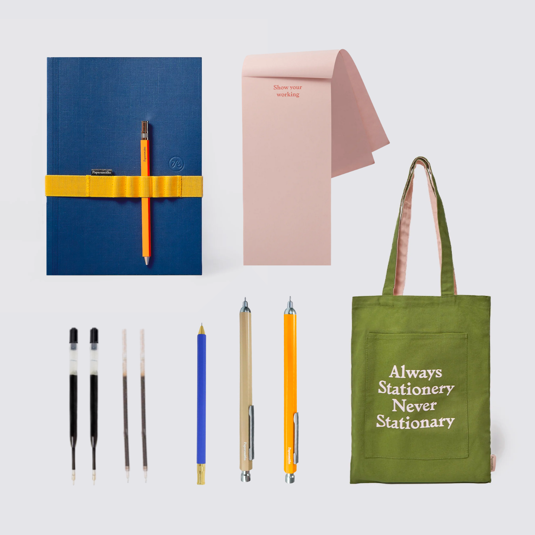 Ultimate Stationery Stash - Azurite / Dot Grid Paper