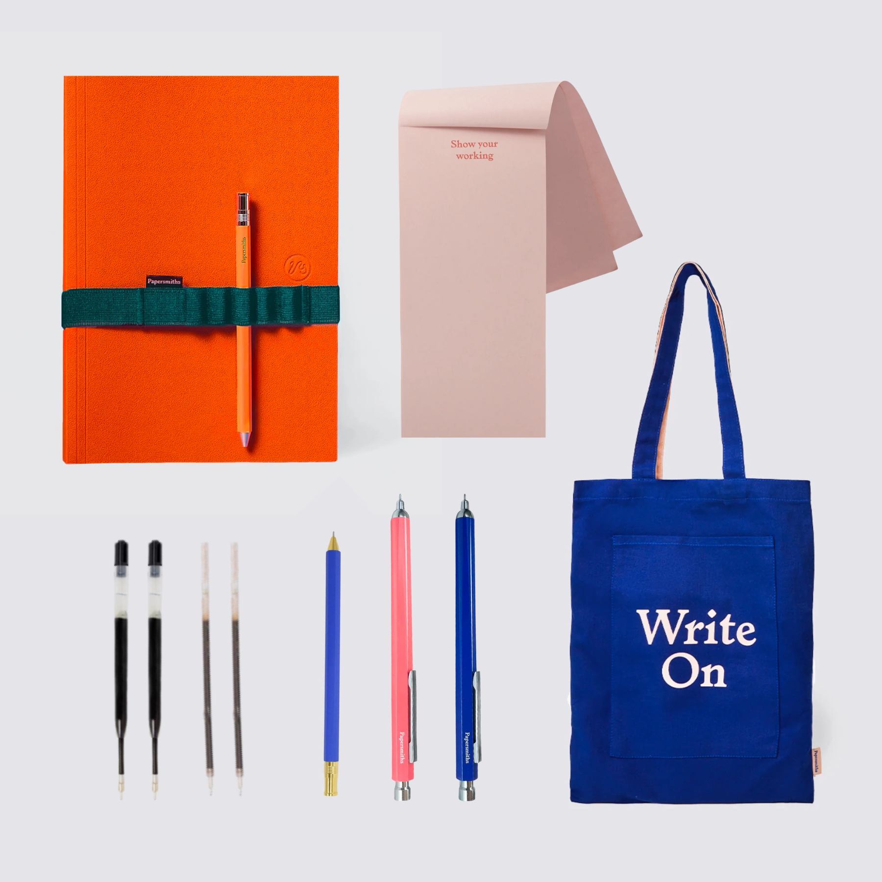 Ultimate Stationery Stash - Morello / Dot Grid Paper