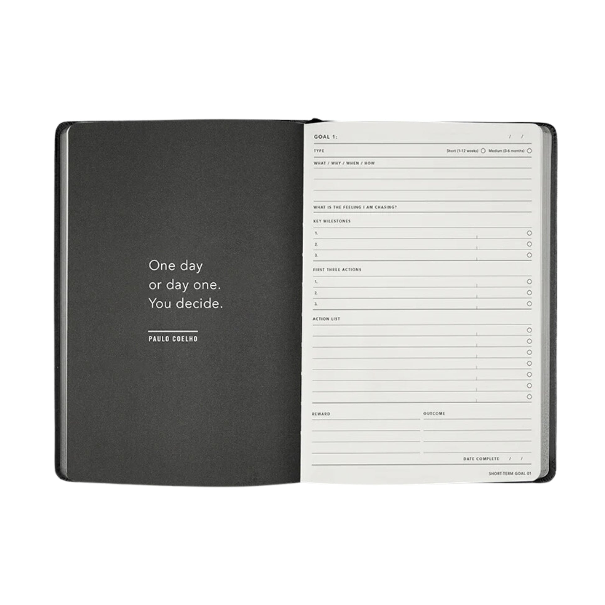 2025 A5 Weekly Notes Diary - Teal