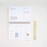 2025 Weekly Task Planner - Charcoal Grey