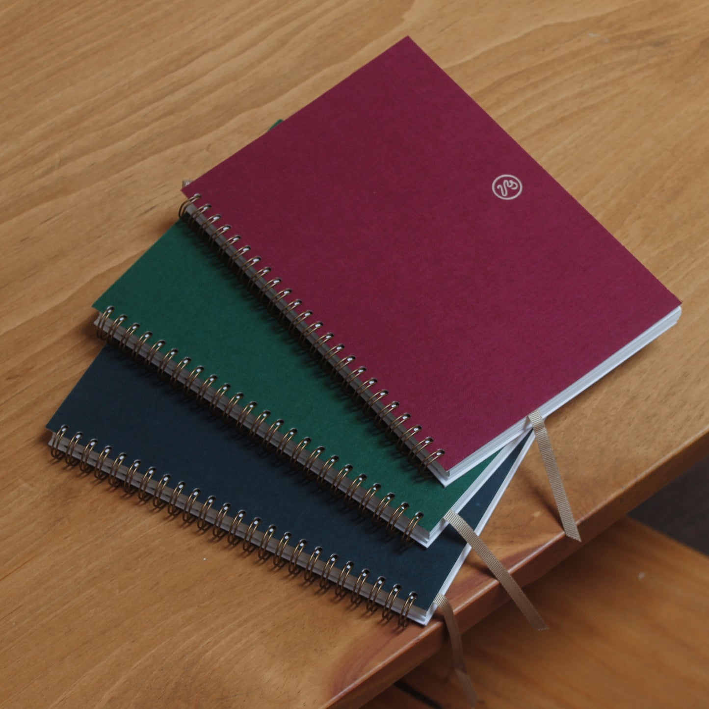 Wiro Bound Notebook - Bottle Green