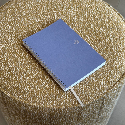 Wiro Bound Notebook - Wisteria Purple