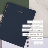 2025 Year Task Planner - Oxford Blue