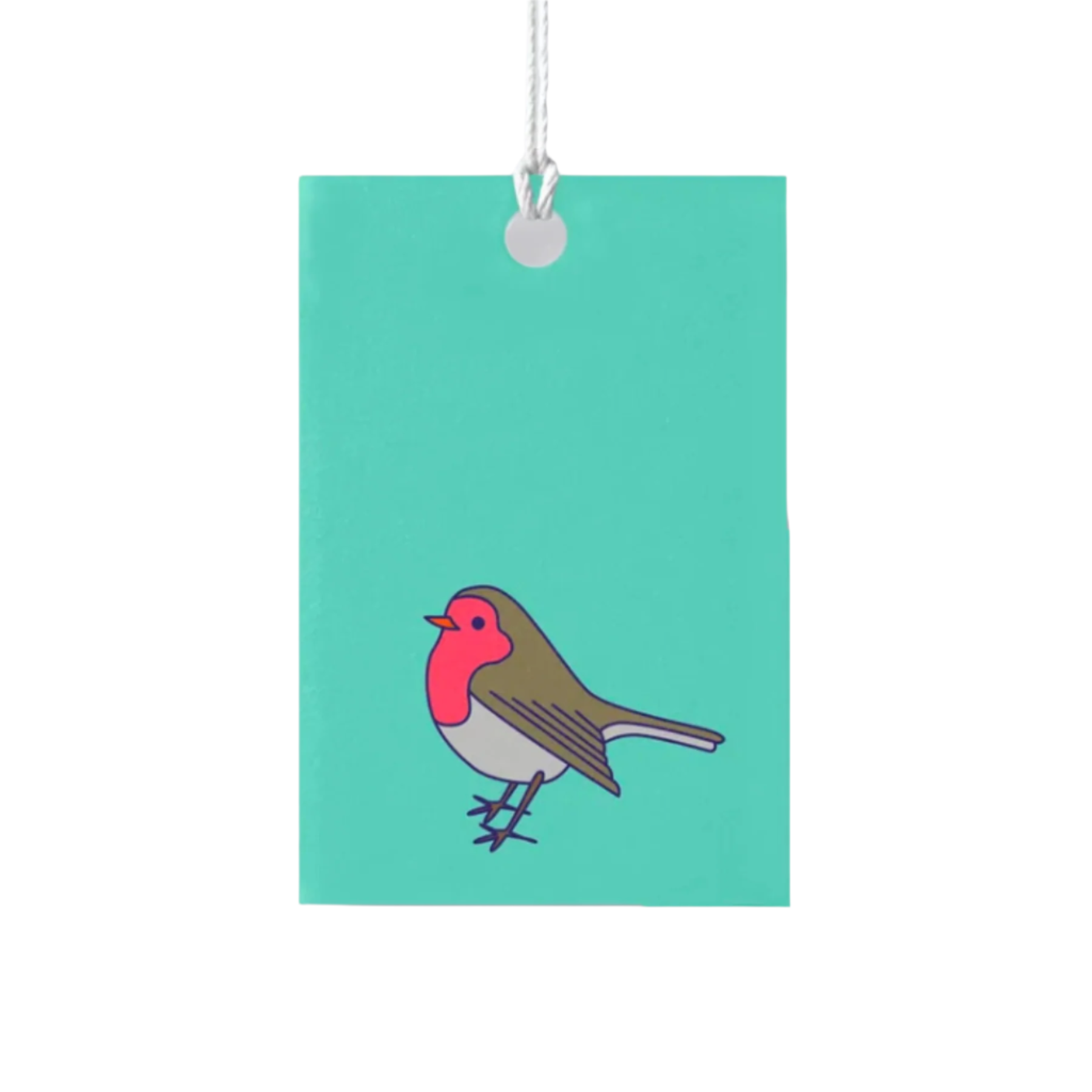robin gift tag