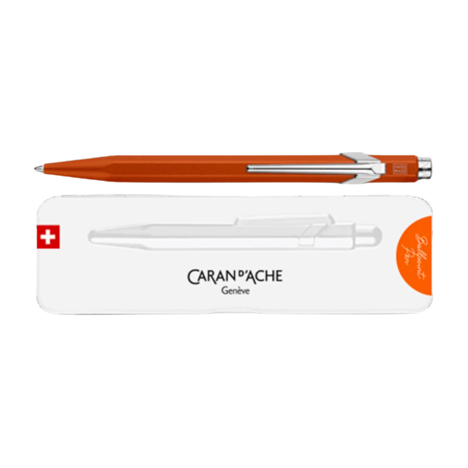 849 Ballpoint Pen - COLORMAT-X Orange