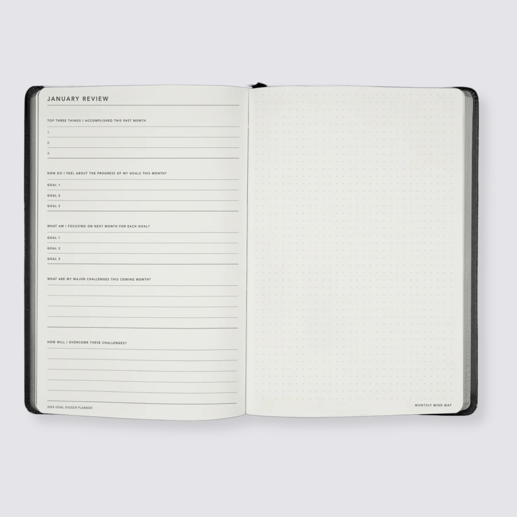 2024 Goal Digger Diary - Bold / Lilac