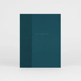 Klasyk Undated Weekly Planner - Ocean Blue