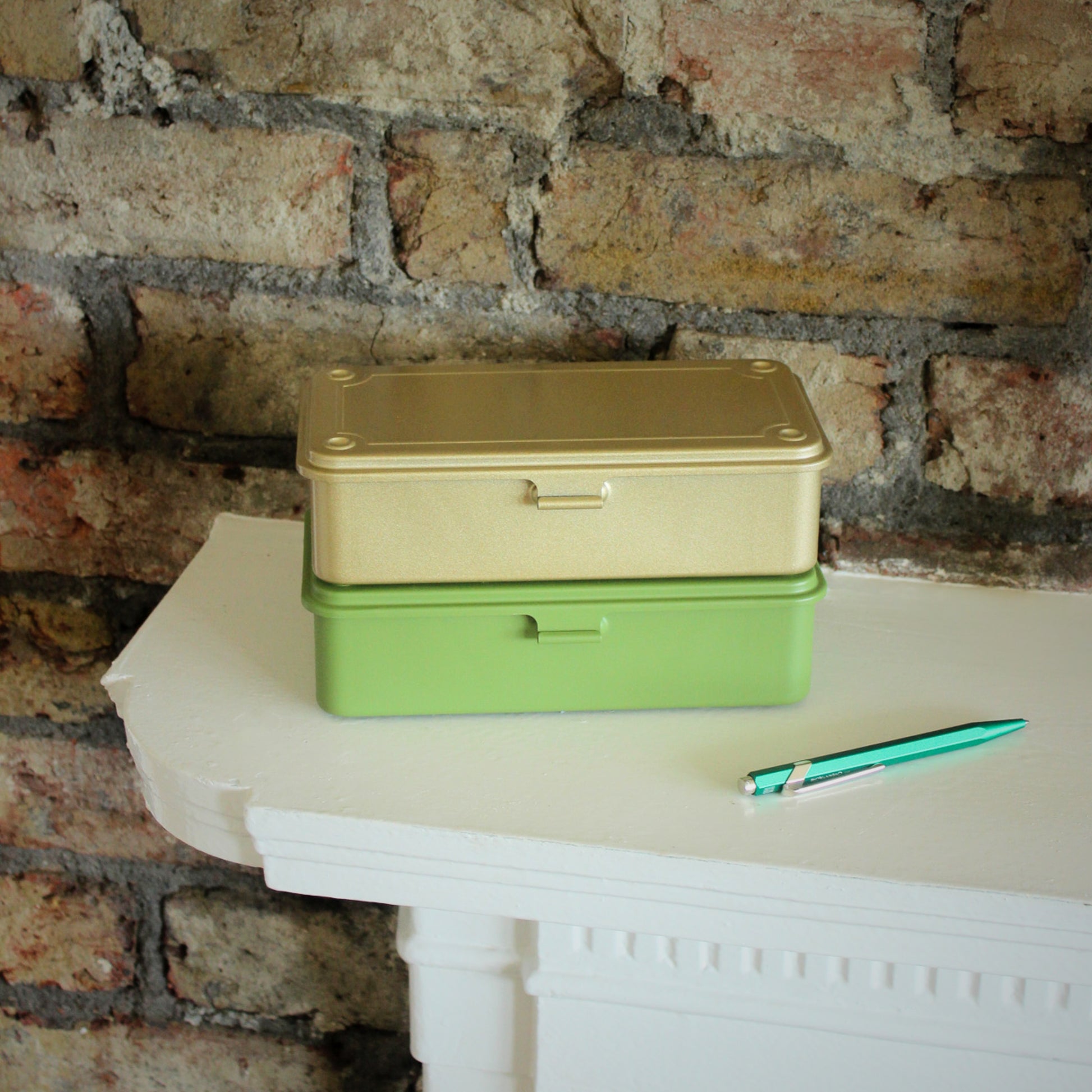 Trunk Shape Toolbox - Japanese Tea Green
