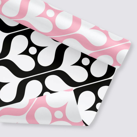 Gift Wrap - Sweetpea Mono, Double-Sided