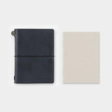 leather notebook and refill