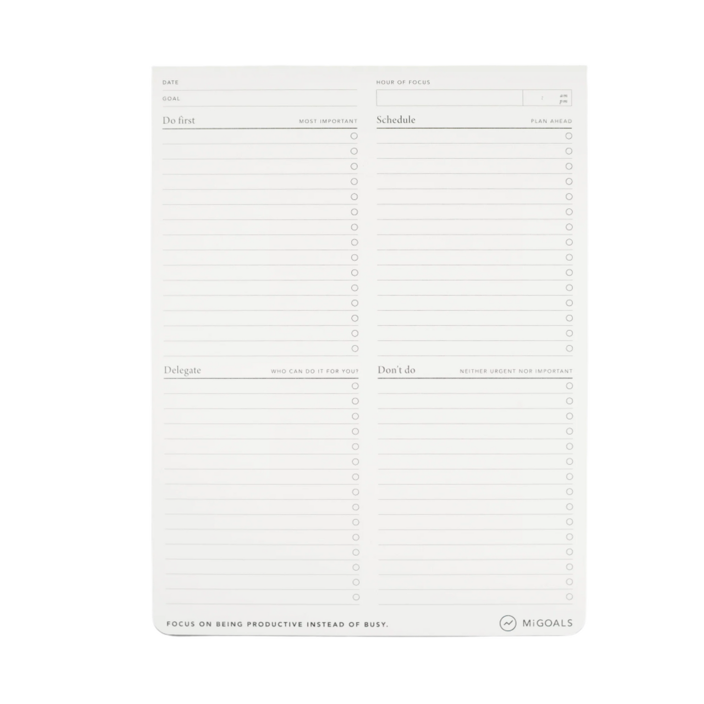 Focus Desk Pad
